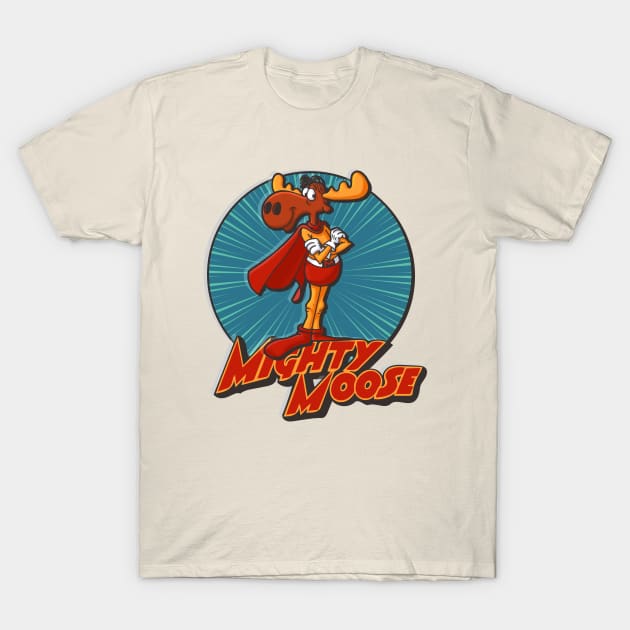 Mighty Moose T-Shirt by Doc Multiverse Designs